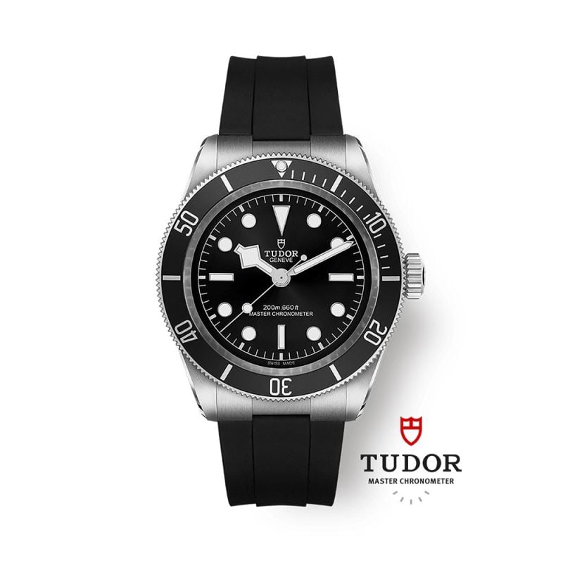TUDOR Black Bay Master Chronometer Black 41mm Rubber AMJ Watches