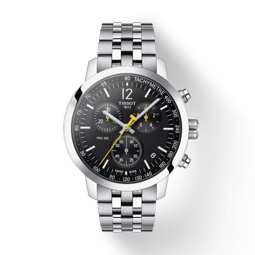 TISSOT PRC 200 クロノグラフ ブラック Tissot PRC 200 Chronograph Black | AMJ Watches