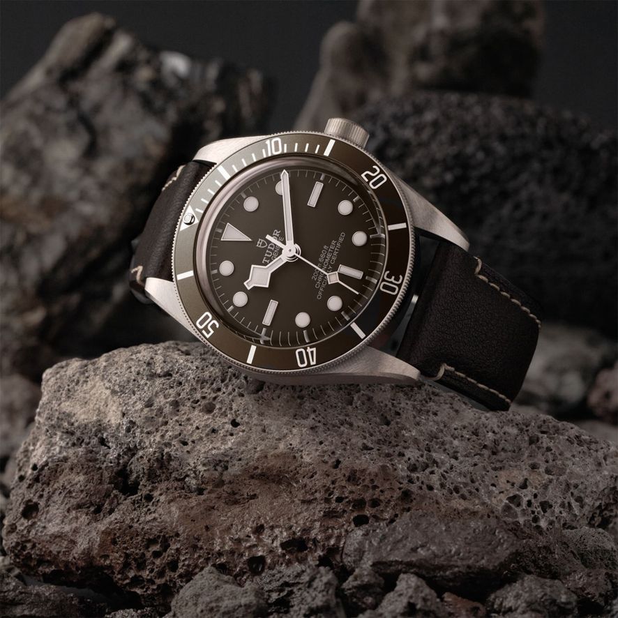 Tudor Black Bay Fifty Eight Silver Leather Taupe 39mm Gents