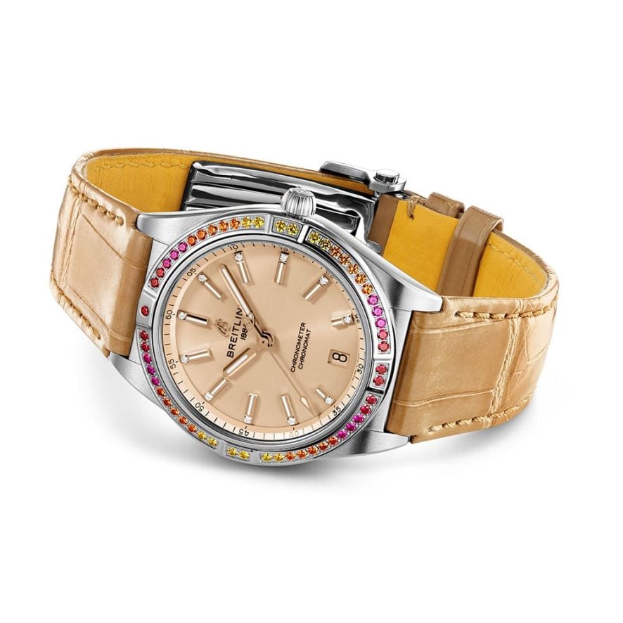 Breitling Chronomat Automatic 36mm South Sea Beige Stainless Steel