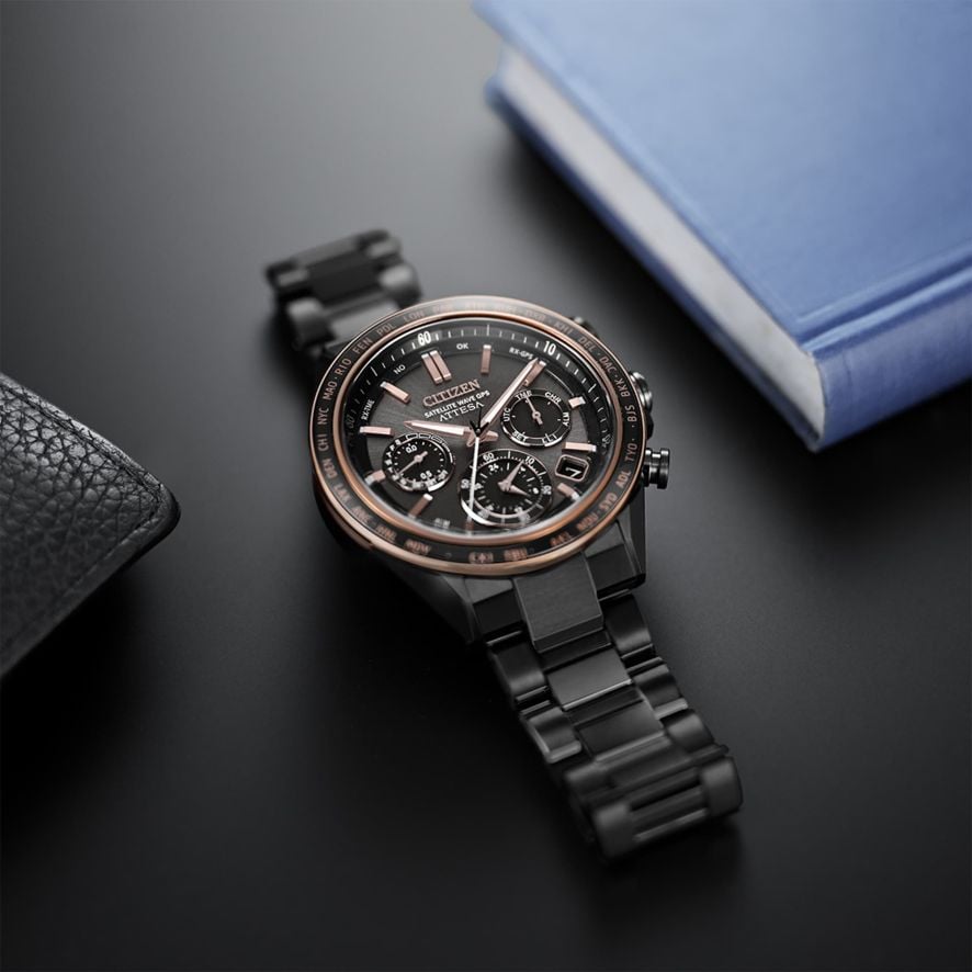 CITIZEN ATTESA H804-T019371 チタン エコドライブ CITIZEN ATTESA