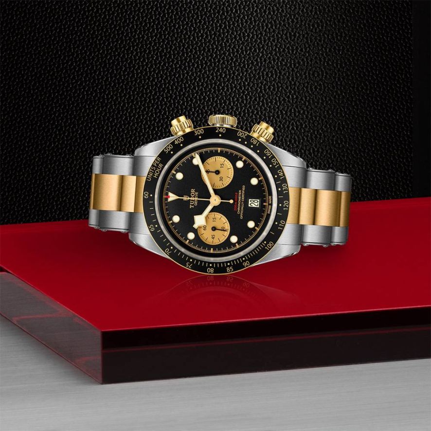Tudor Black Bay S&G Stainless Steel, Gold Black 41mm Gents 
