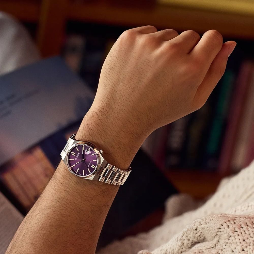 Citizen Tsuyosa Automatic 37mm Purple | AMJ Watches