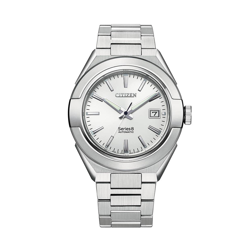 Feature 8 Automatic Citizen Series 8 Automatic 41 Stainless Steel Silver | AMJ Watches
