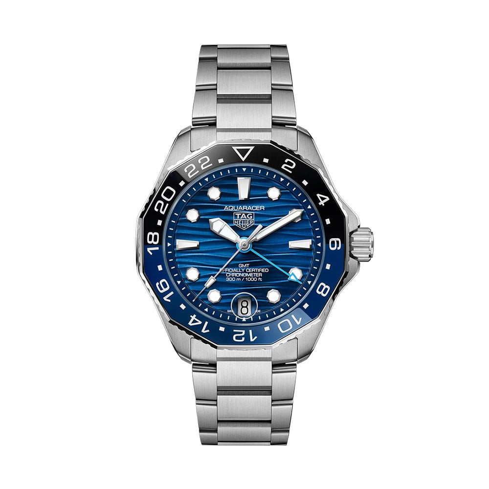 TAG Heuer Aquaracer Professional 300 GMT 42mm Blue Dial