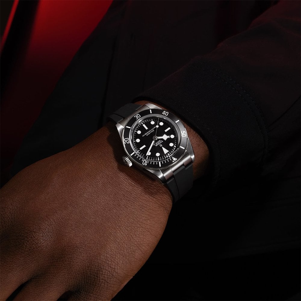 TUDOR Black Bay Master Chronometer Black 41mm Rubber AMJ Watches