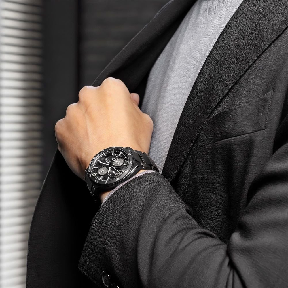 Wrist Seiko Astron 5x Review SEIKO Sports Automatic Blue Dial