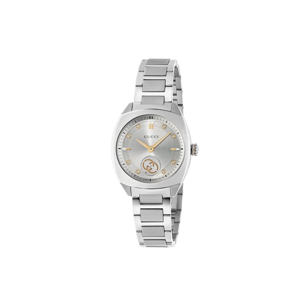 Gucci Interlocking Quartz 29mm Silver | AMJ Watches