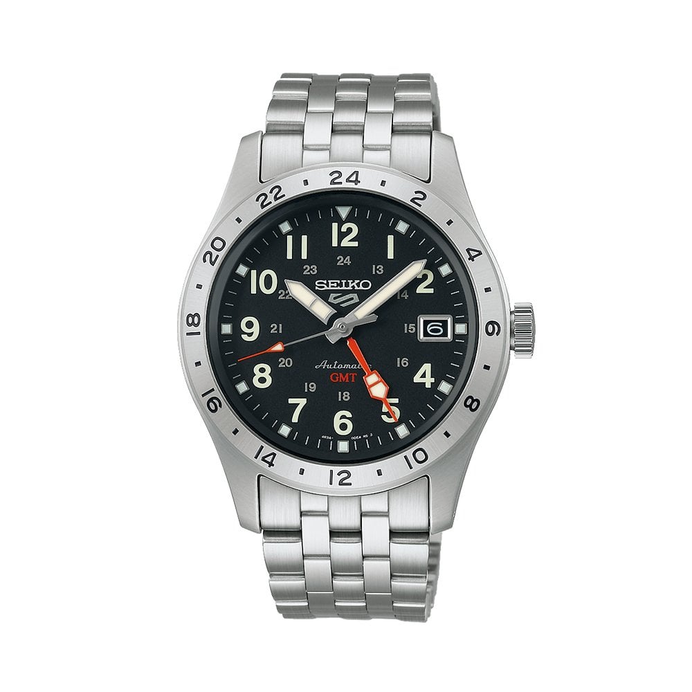 Seiko Sports Field 'Deploy' Mechanical GMT AMJ Watches