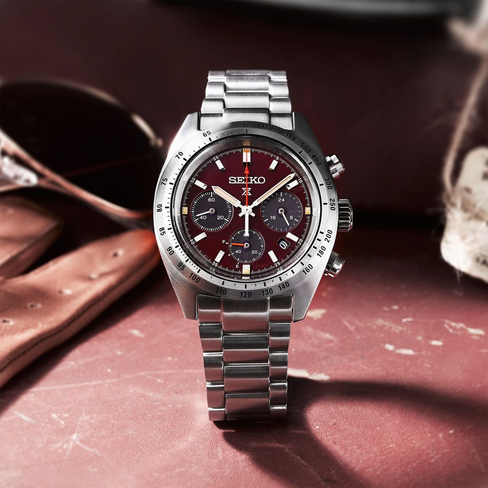 Seiko Prospex Speedtimer – European Exclusive in Factory Red AMJ - Main Image