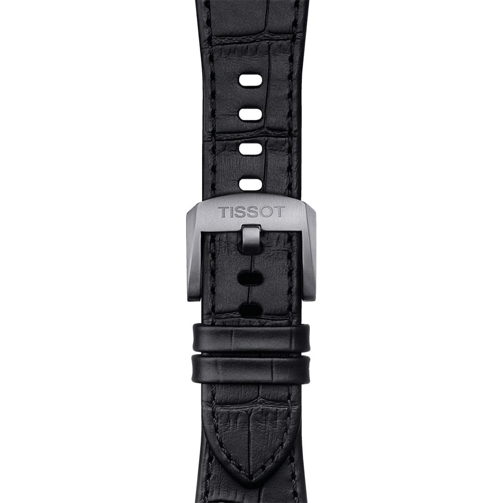 【未使用】TISSOT PRX 専用（40mm用） レザー ベルト ブラック 未使用】TISSOT PRX 専用（40mm用） レザー ベルト ブラック