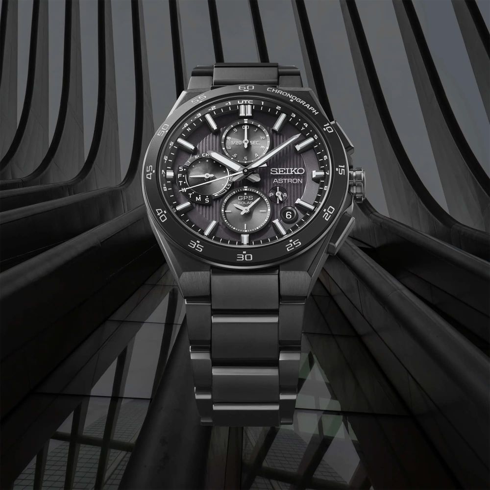 Seiko Astron 'Deep night' 5X GPS Solar Chronograph | AMJ Watches