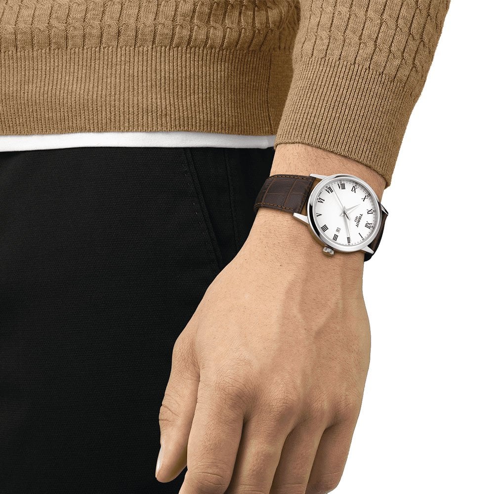 T-Classic Dream Black Roman Numeral Dial Ladies Watch