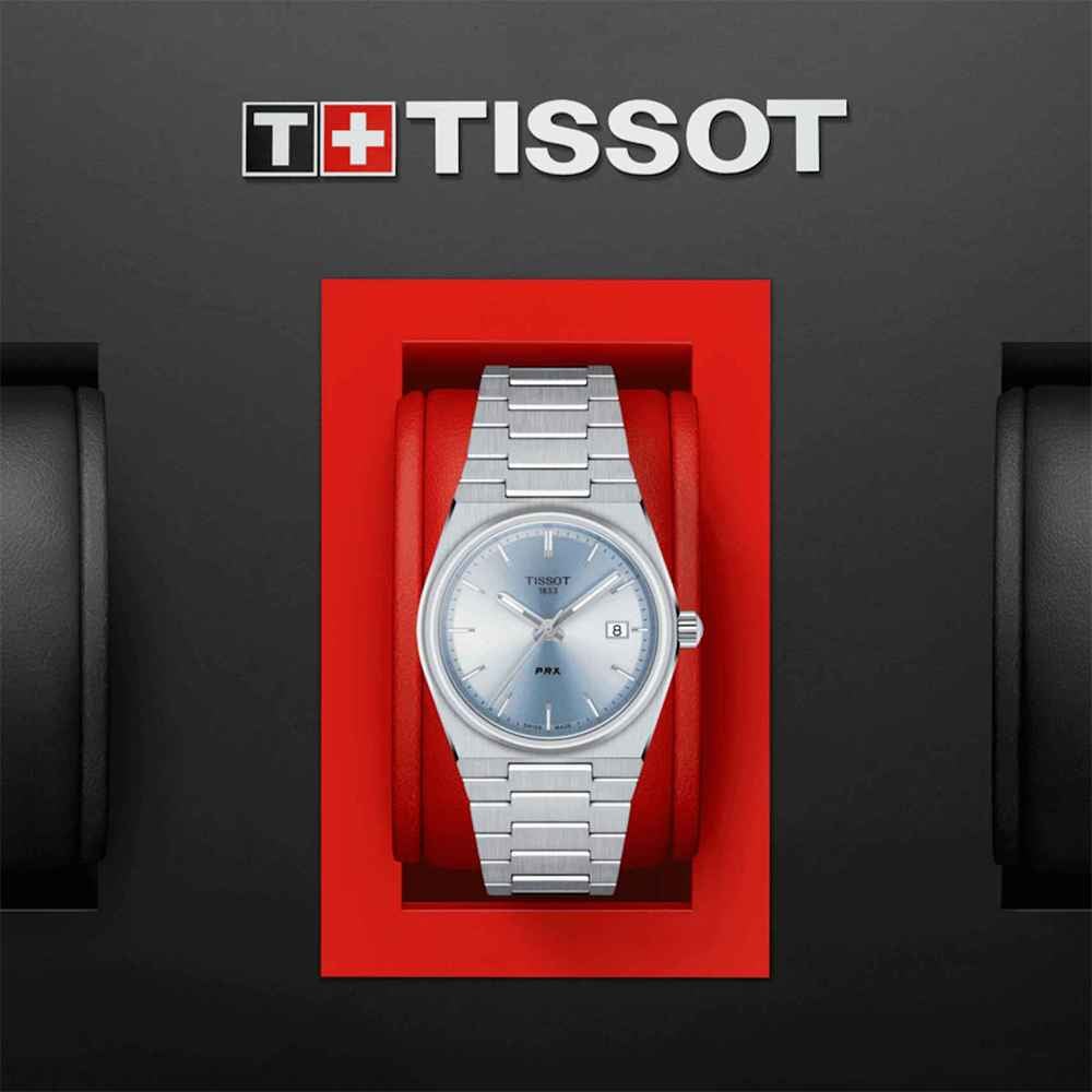 Tissot PRX Quartz Light Blue 35mm | AMJ Watches