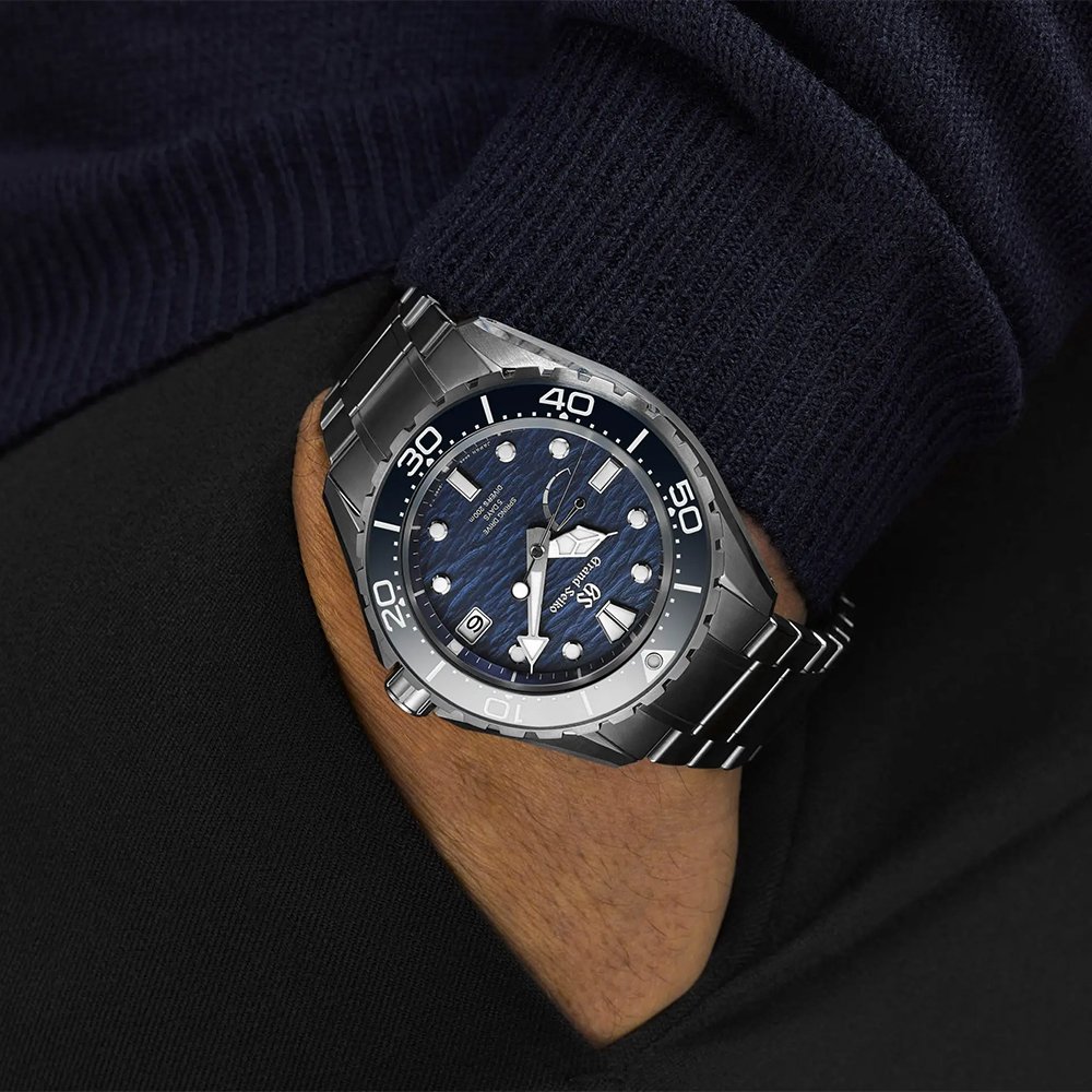 Grand Seiko Spring Drive Diver Ushio Blue AMJ Watches
