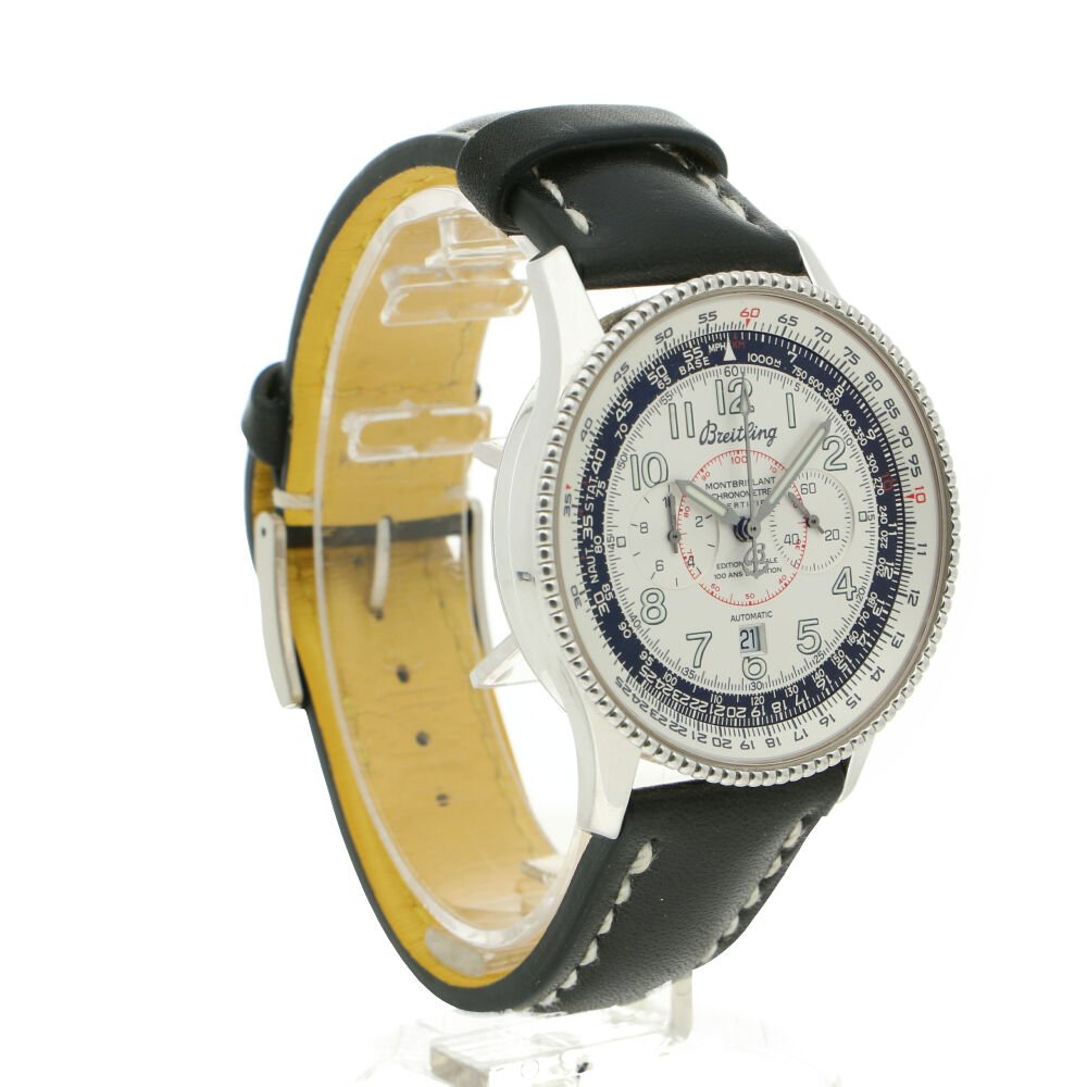 Breitling Montbrillant White Dial (842) | AMJ Watches