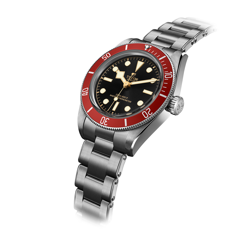 TUDOR Black Bay Burgundy Stainless Steel Black 41mm Gents 
