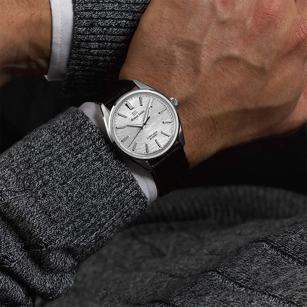 Grand Seiko 'Birch Bark' Titanium Hi-Beat AMJ Watches