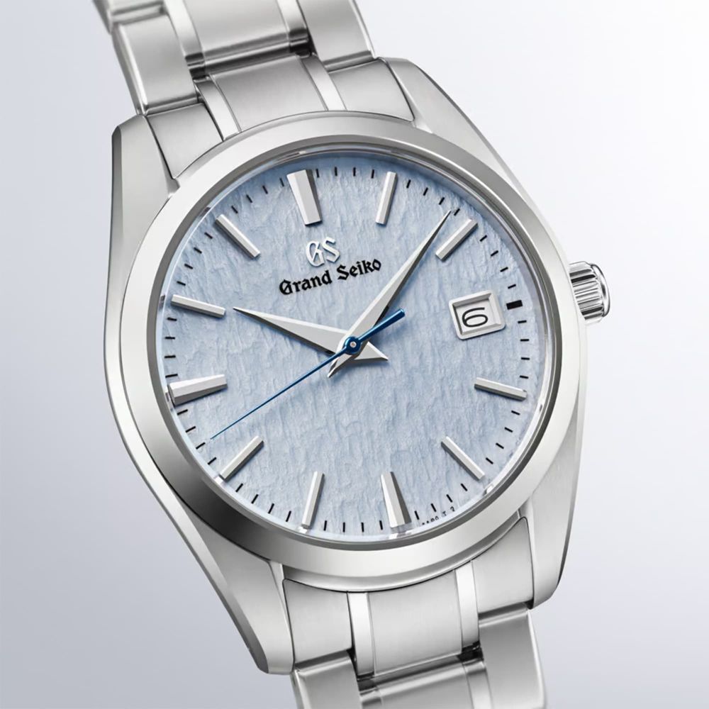 Grand Seiko 'Skyflake' 37mm Titanium Quartz edition (SBGX357