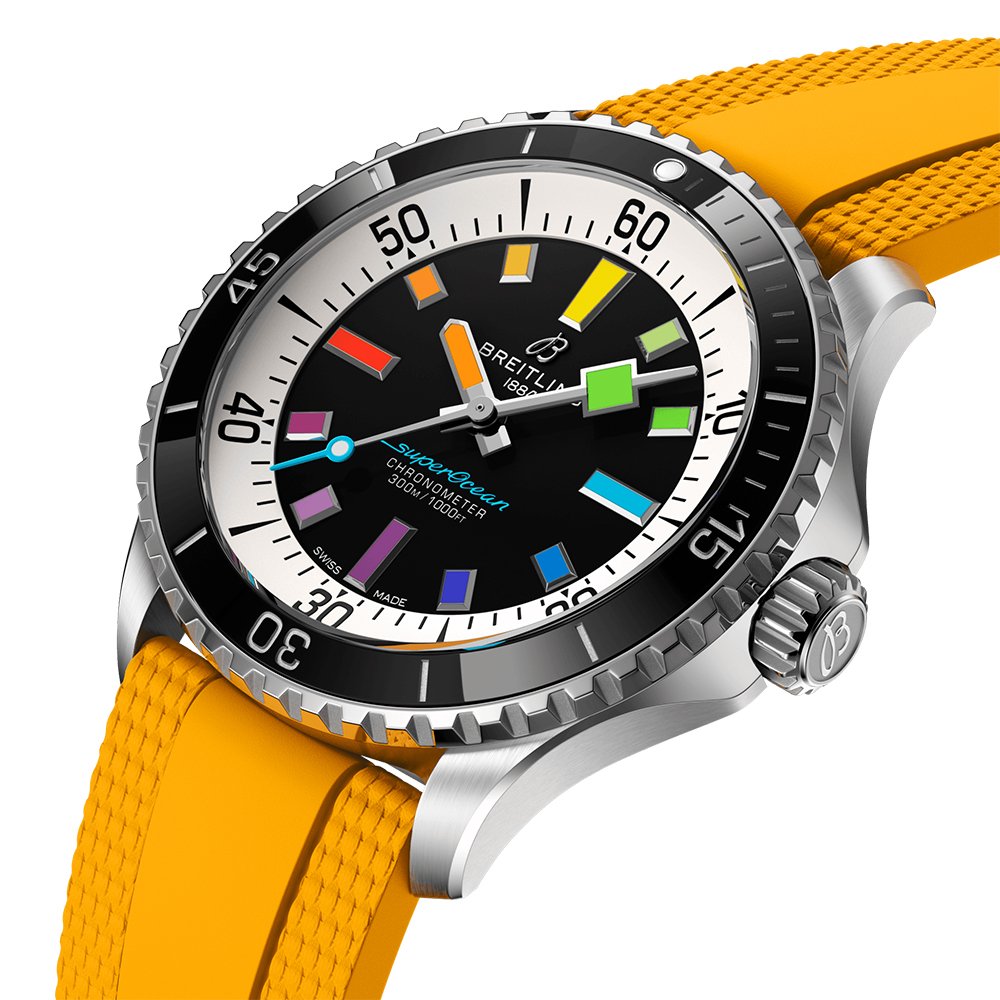 Breitling Superocean Automatic 42 Shades of the Rainbow AMJ