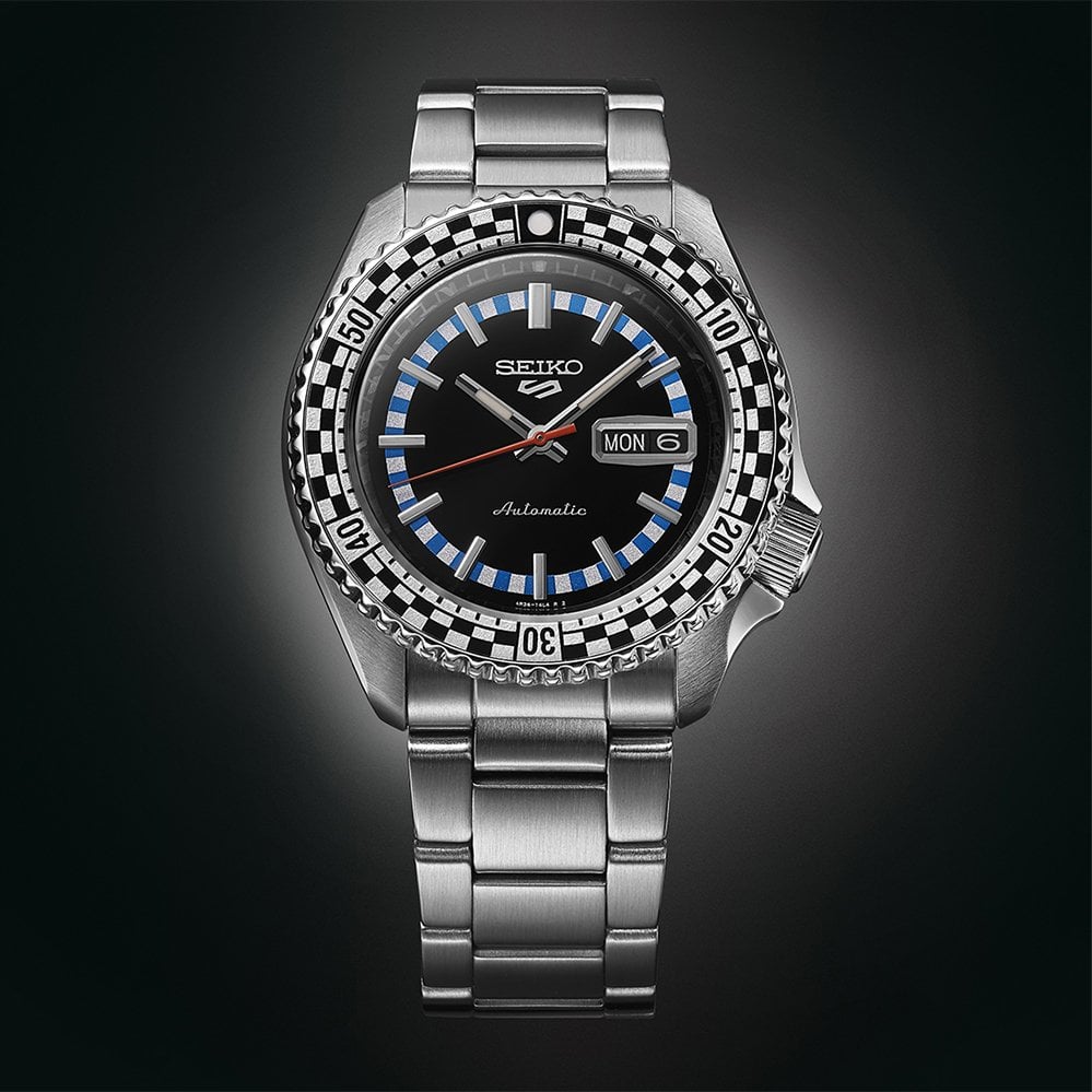 ざっく　⑤ SEIKO 5 Sports SNZD67K1 Automatic Watch 7S36 Steel Hardlex