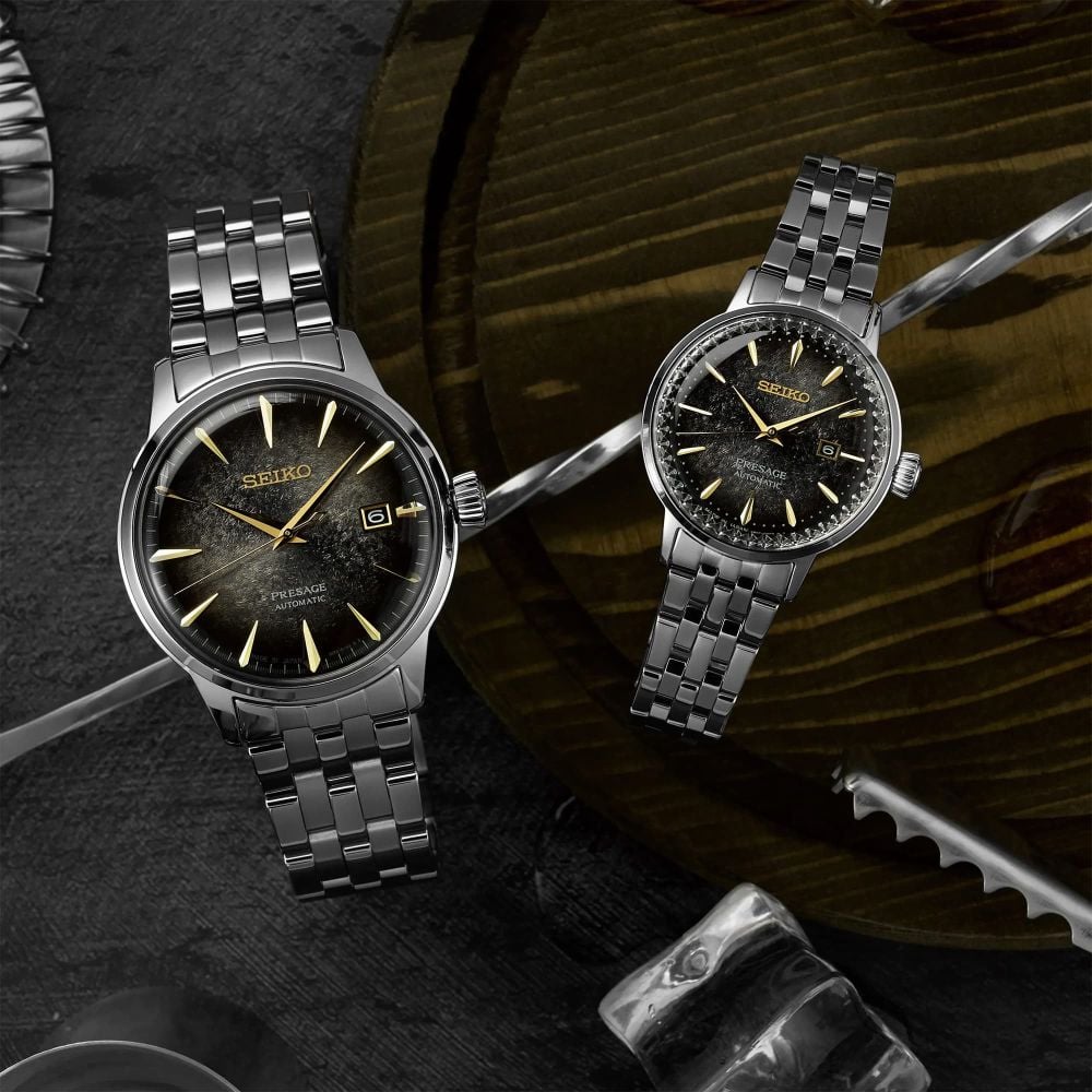 Seiko Presage Cocktail Time – Star Bar Compact Style AMJ Watches