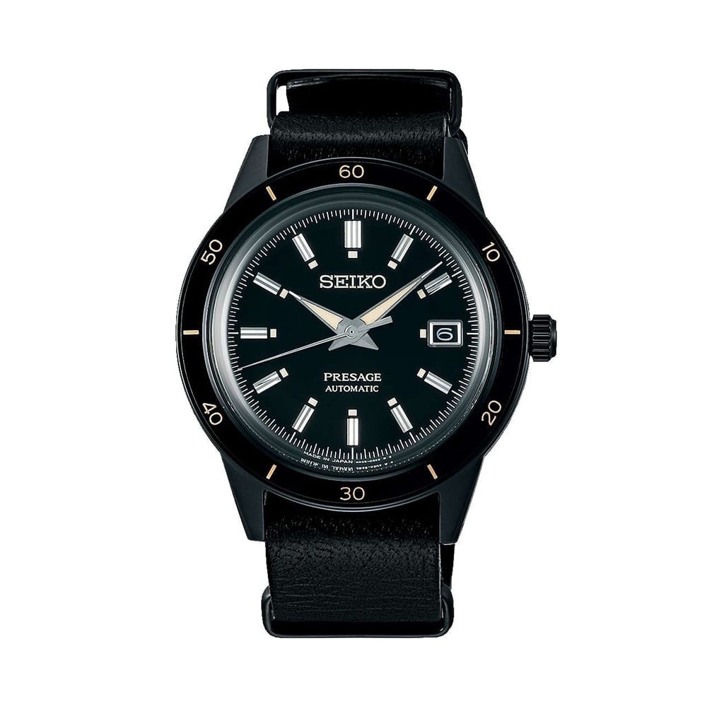 Seiko Presage Style 60s Stealth AMJ Watches